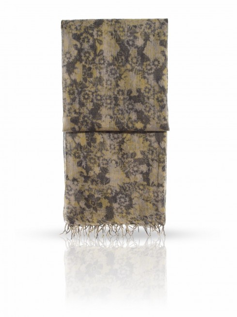 Палантин Женский W-VINTAGE.FLORAL/BLACK